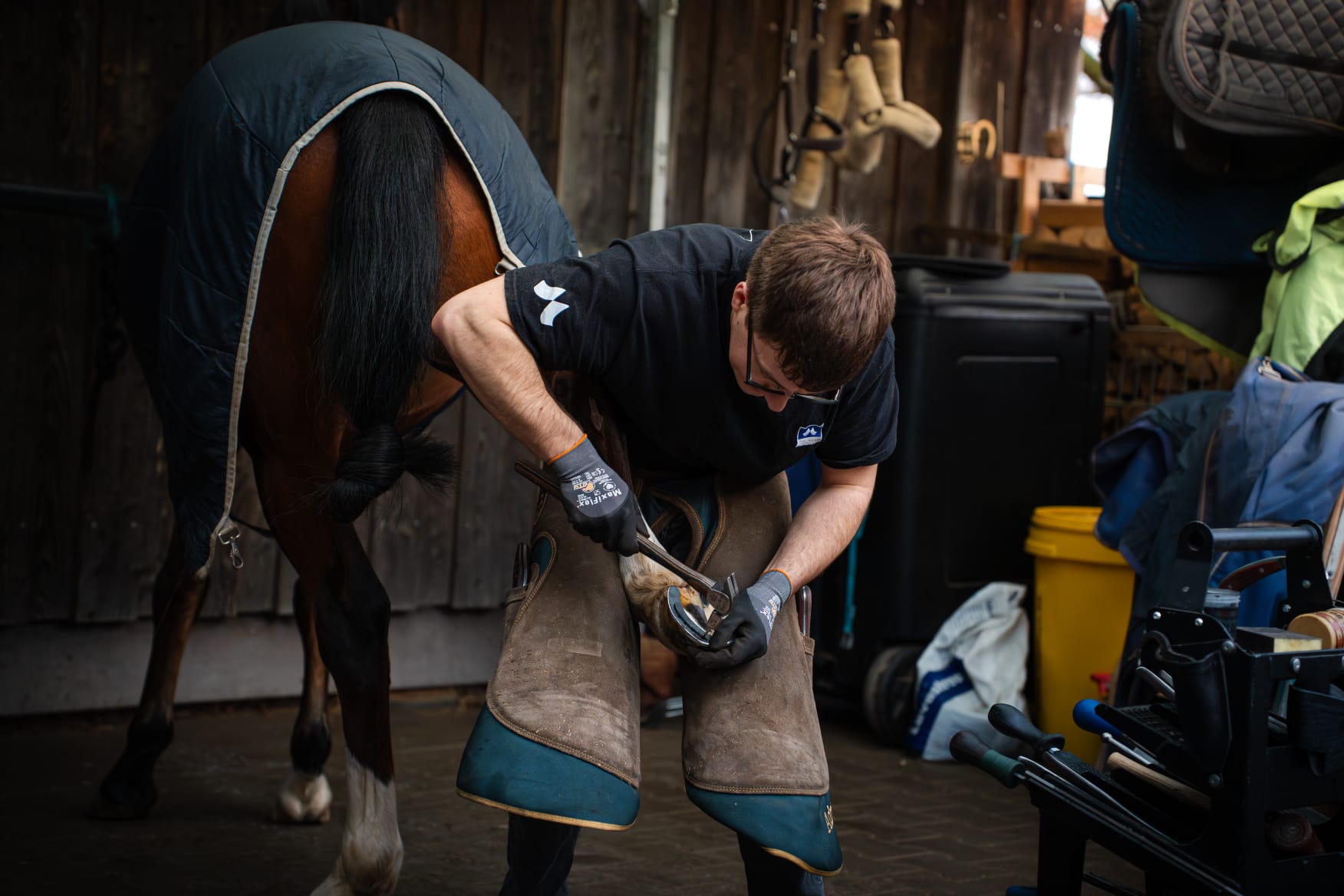 Arbeitsschritte in der Werkstatt